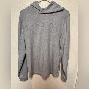 johnnie-O Light Gray Performance Hoodie